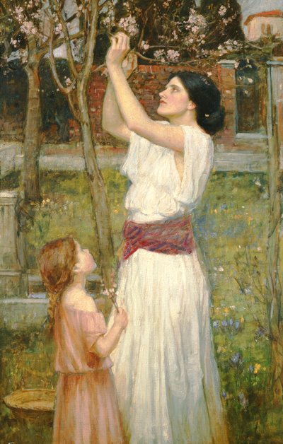 Almond Blossoms by John William Waterhouse